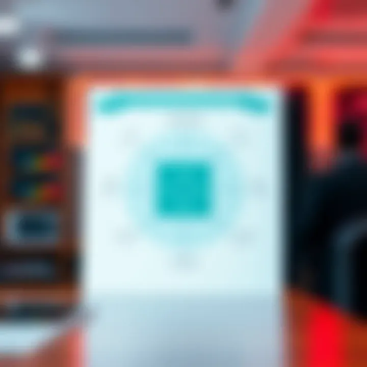 Diagram illustrating key strategies and risk management techniques for binary options