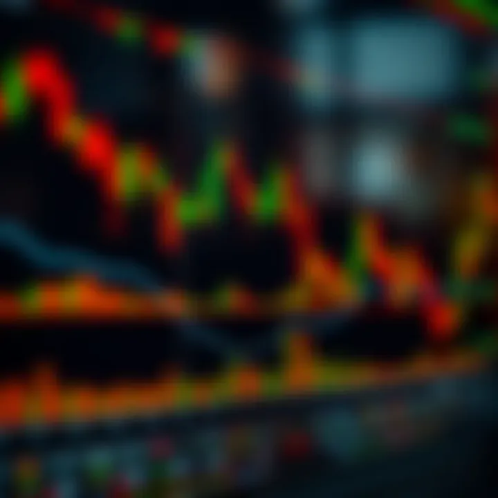 Illustration showing various bullish candlestick patterns in technical stock analysis