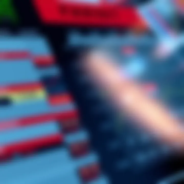 Economic calendar showing various financial indicators and their scheduled release times