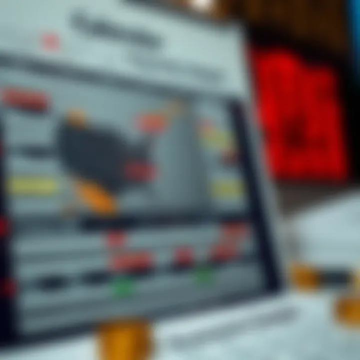 Detailed economic calendar showcasing important United States financial events and data release schedule