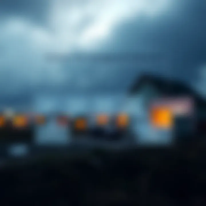 Diagram illustrating disaster risk management framework with key stages of risk identification, assessment, mitigation, and emergency response