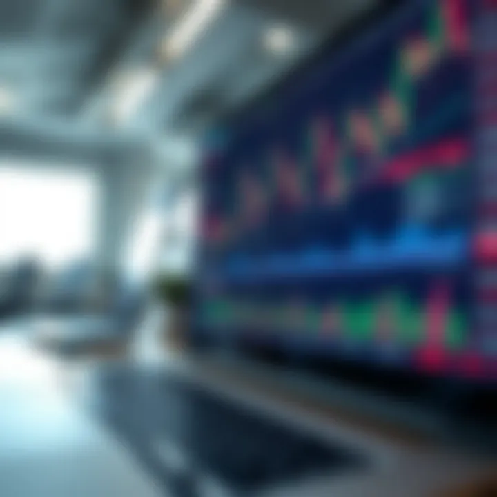 Binary Options Trading Platform Overview Graph showing financial charts and binary options trading platform interface