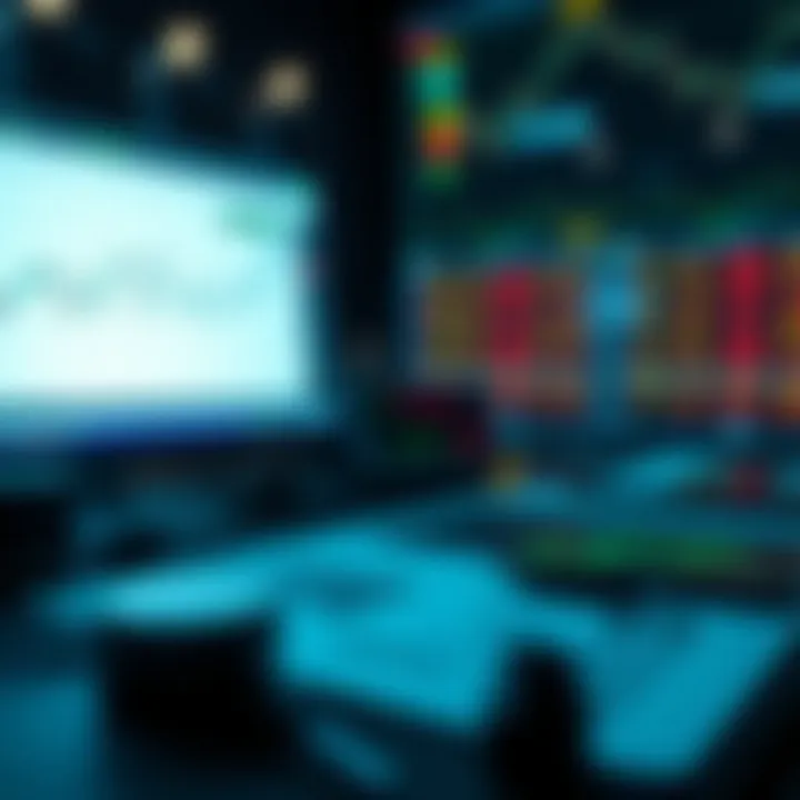 Collection of financial analysis tools including trend lines, indicators, and PDF resources