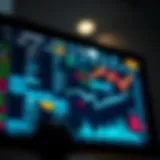 Economic calendar displaying key Forex market events and data releases