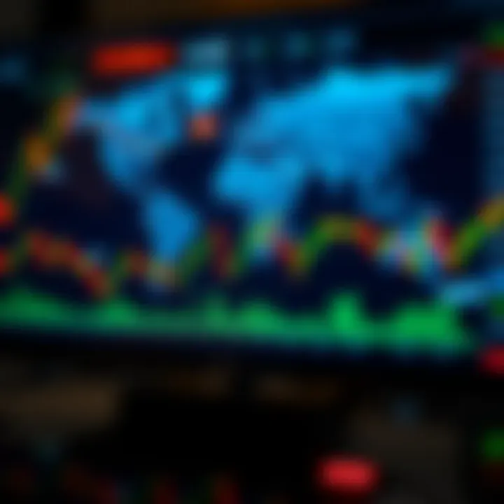 Overview of Forex Trading in the Global Market Global forex market showing currency exchange rates and trading charts