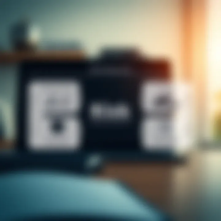 Diagram illustrating key phases in risk management including identification, assessment, and control