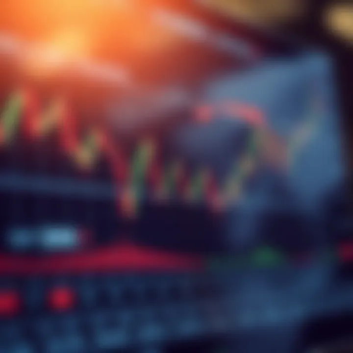 Medium-Term Price Movements in Swing Trading Strategy Chart showing medium-term stock price fluctuations with marked entry and exit points for swing trading