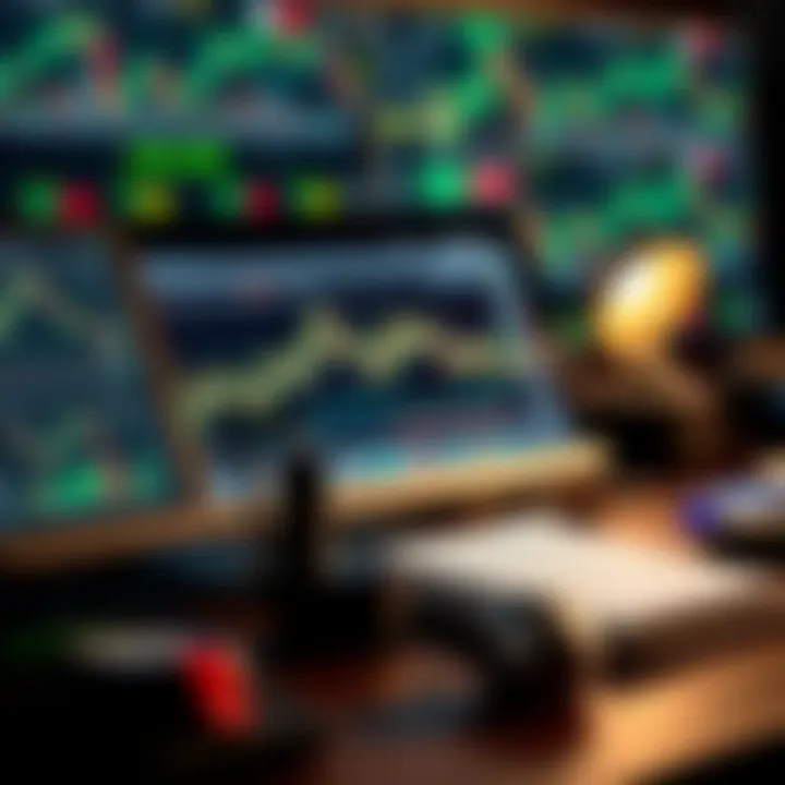 Collection of tools such as moving averages, oscillators, and volume indicators for market trend prediction